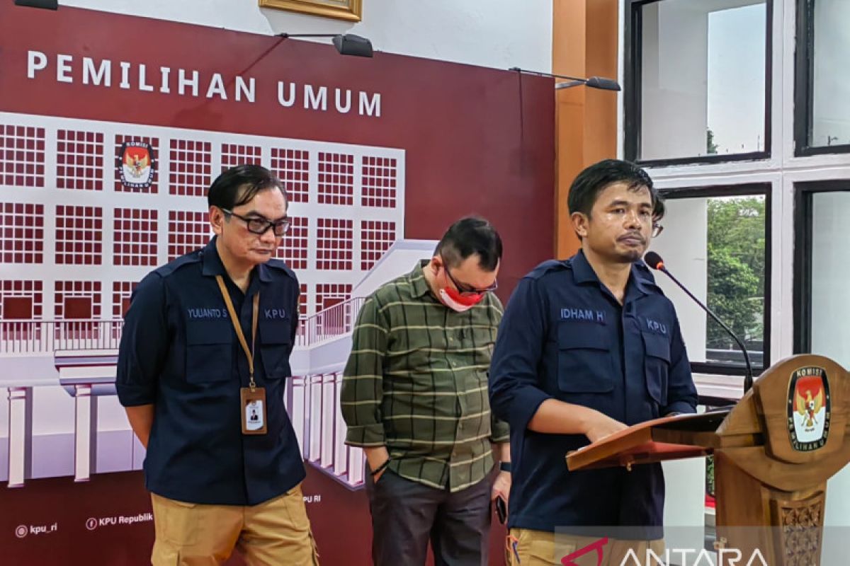 KPU: Enam parpol daftar Pemilu Jumat ini