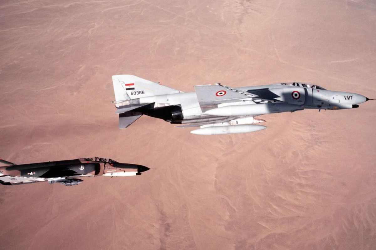 Pesawat tempur F-4E Korsel jatuh di Laut Kuning