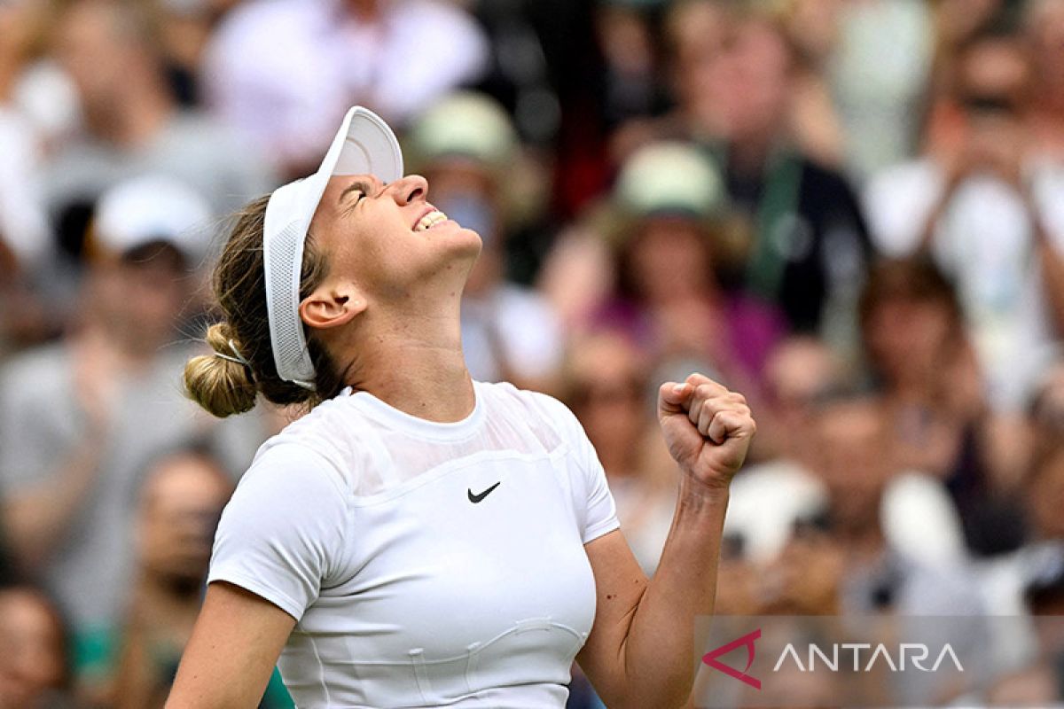 Kalahkan Gauff, Simona Halep hadapi Pegula di semifinal Toronto Masters