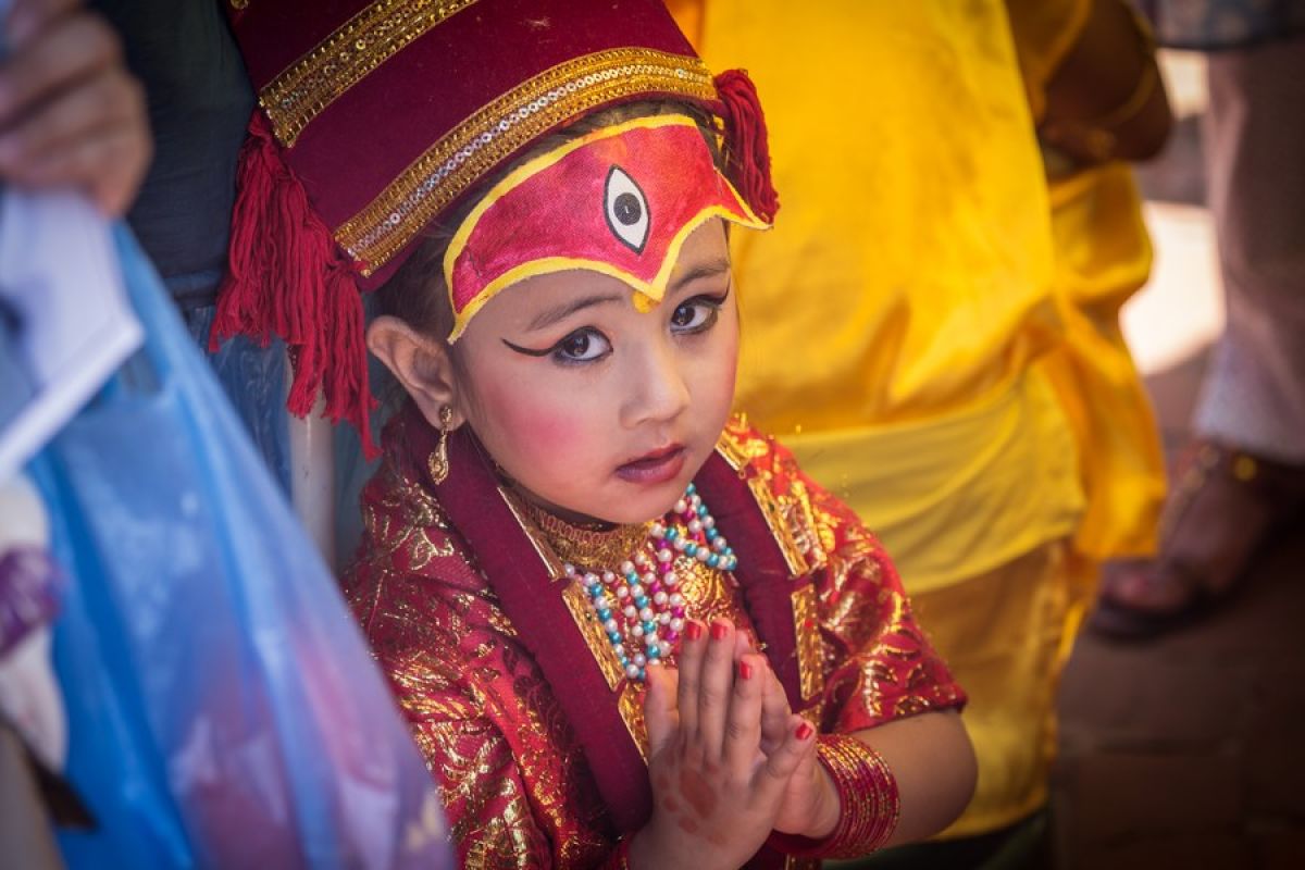 Warga Nepal rayakan Gai Jatra atau Festival Sapi