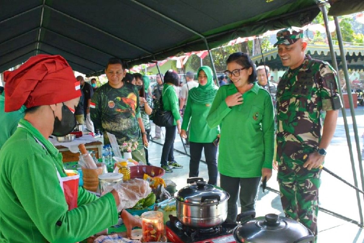 Persit Korem 172/PWY gelar lomba masak bahan pangan lokal