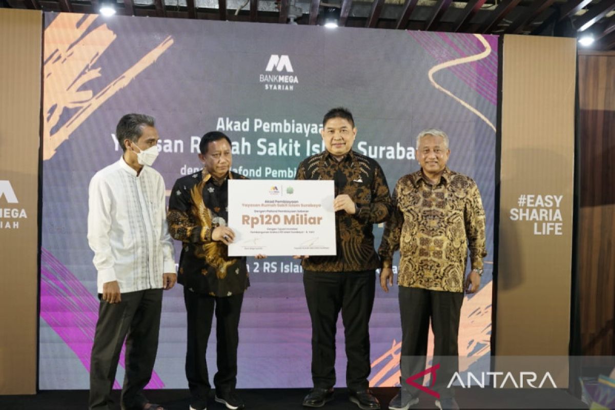 Bank Mega Syariah salurkan pembiayaan Rp120 miliar untuk RSI Surabaya