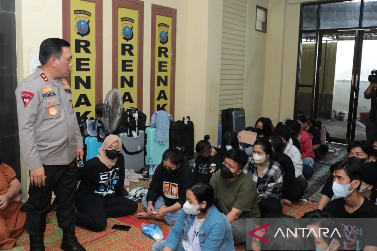 Polda Sumut pindahkan 212 PMI ilegal ke Asrama Haji Medan