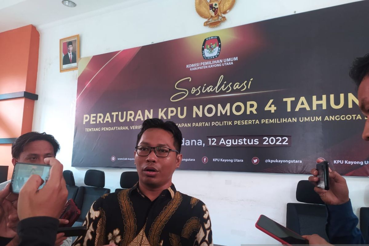 KPU Kayong Utara terus melakukan sosialisasi PKPU 2022