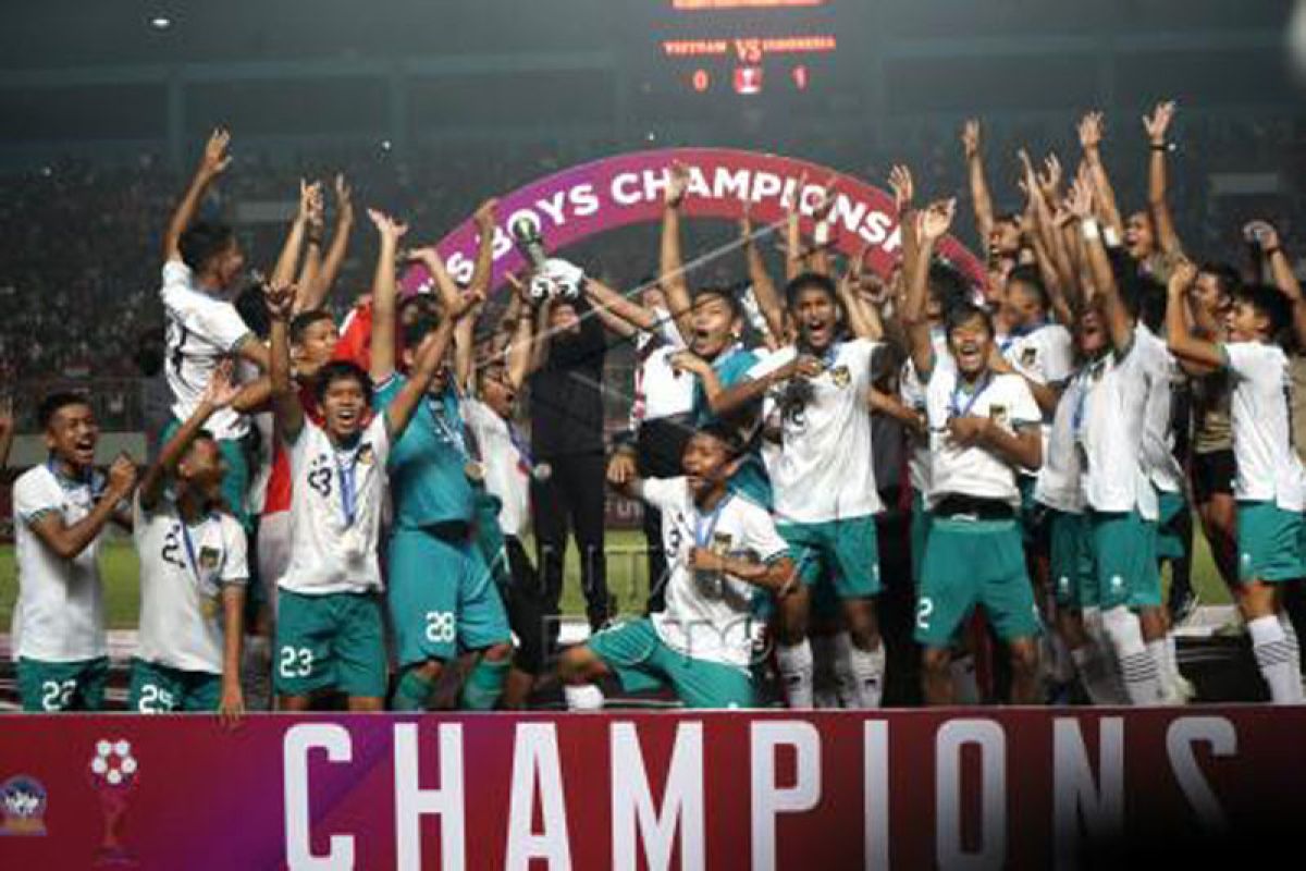 Timnas Indonesia U-16 juara Piala AFF U-16 2022