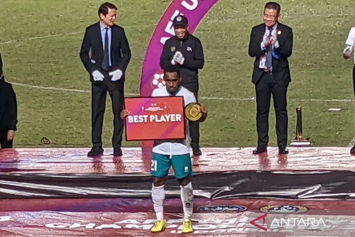 Kapten Garuda Indonesia rebut gelar pemain terbaik Piala AFF U-16 2022