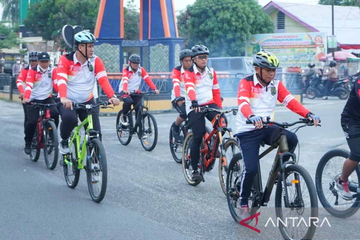 Meriahkan HUT Ke-77 RI, Pemkab Asahan gelar Fun Bike