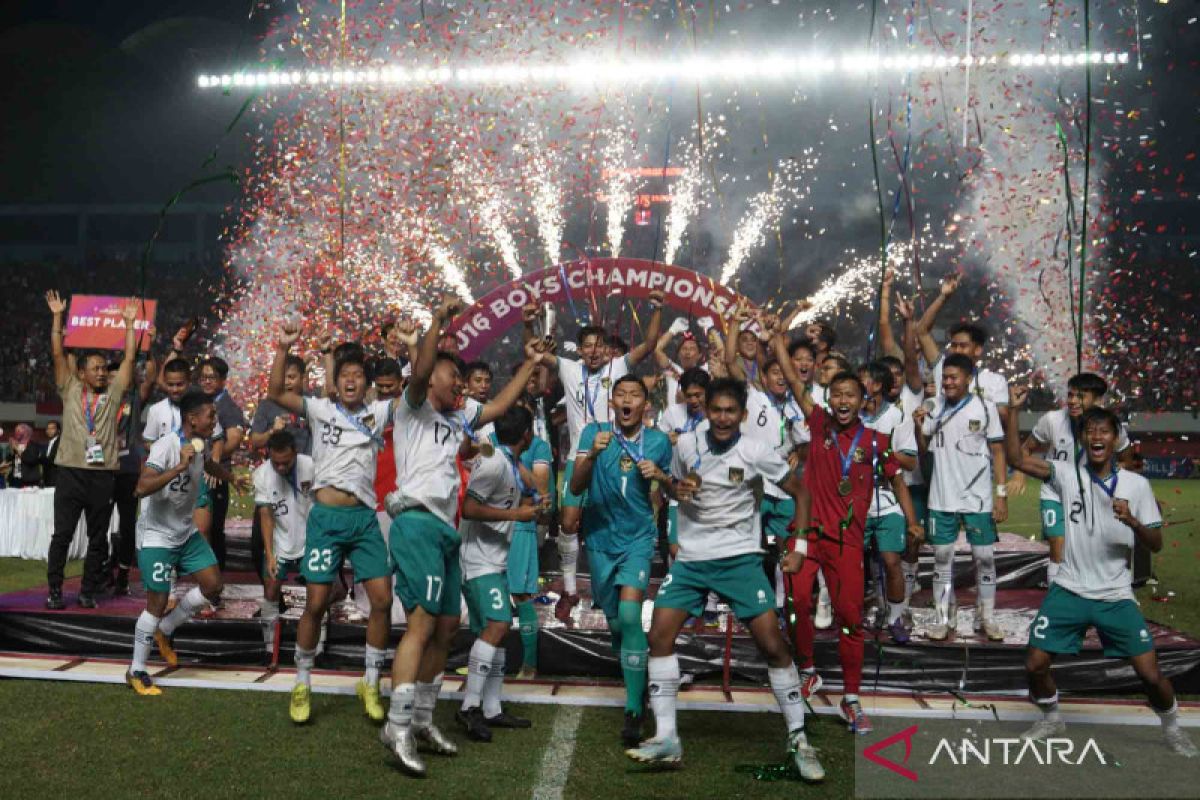 Piala AFF U-16: Indonesia juara usai kalahkan Vietnam 1-0