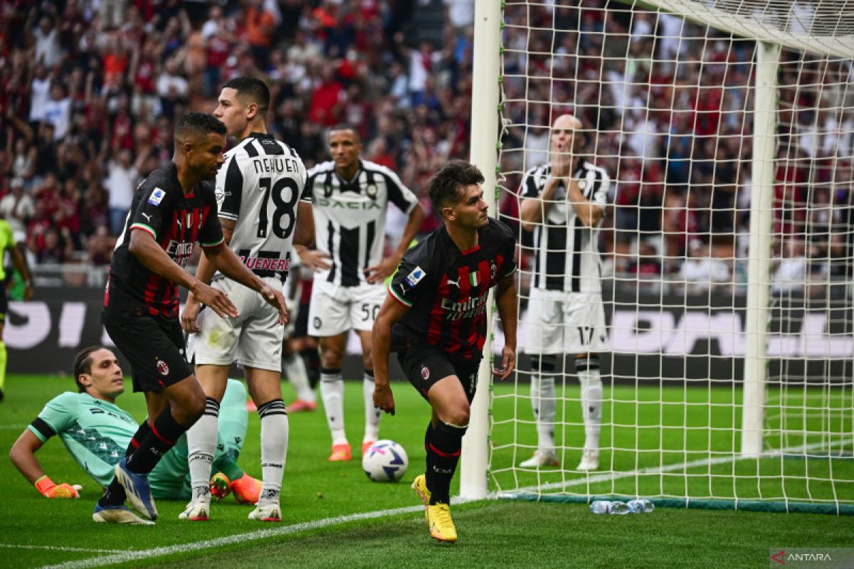 Liga Italia - Milan awali musim dengan hantam Udinese 4-2