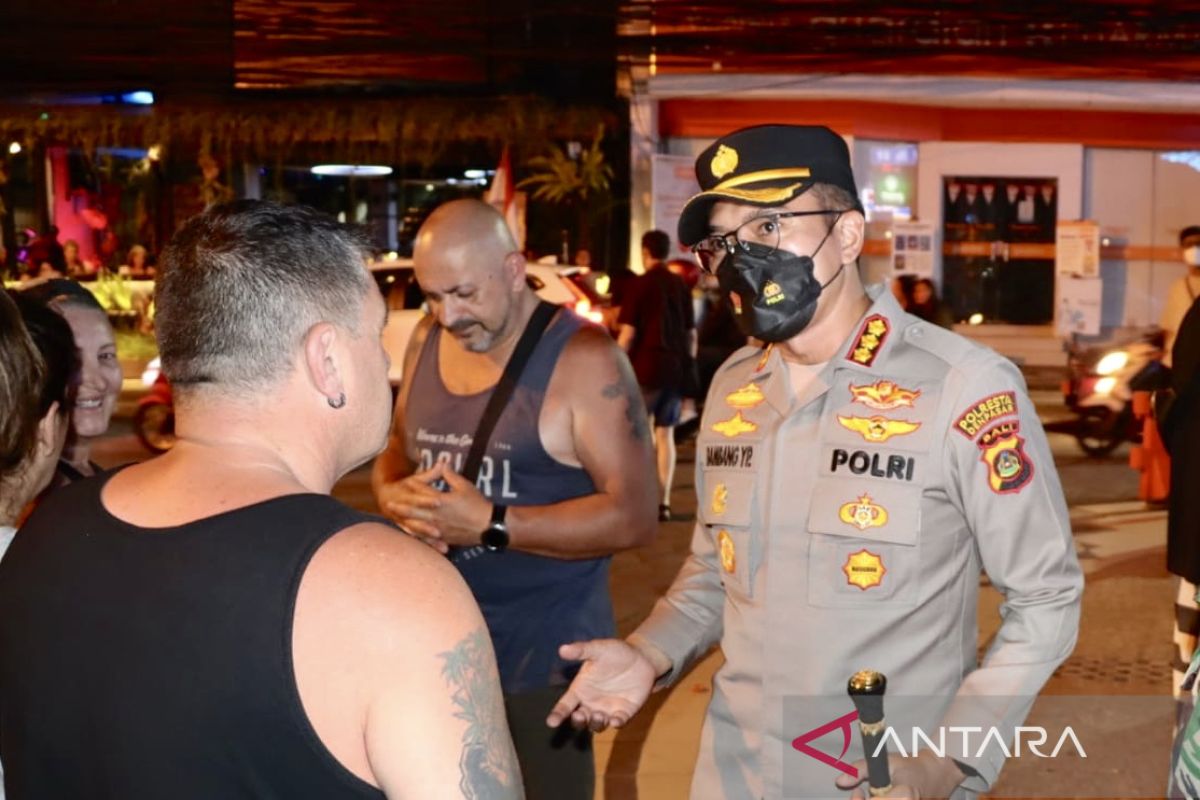 Kapolresta Denpasar patroli pastikan Bali aman jelang KTT G20