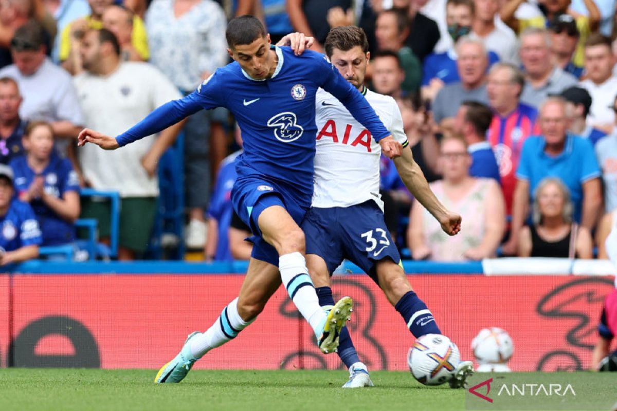 Sempat memimpin, Chelsea  diimbangi Tottenham 2-2