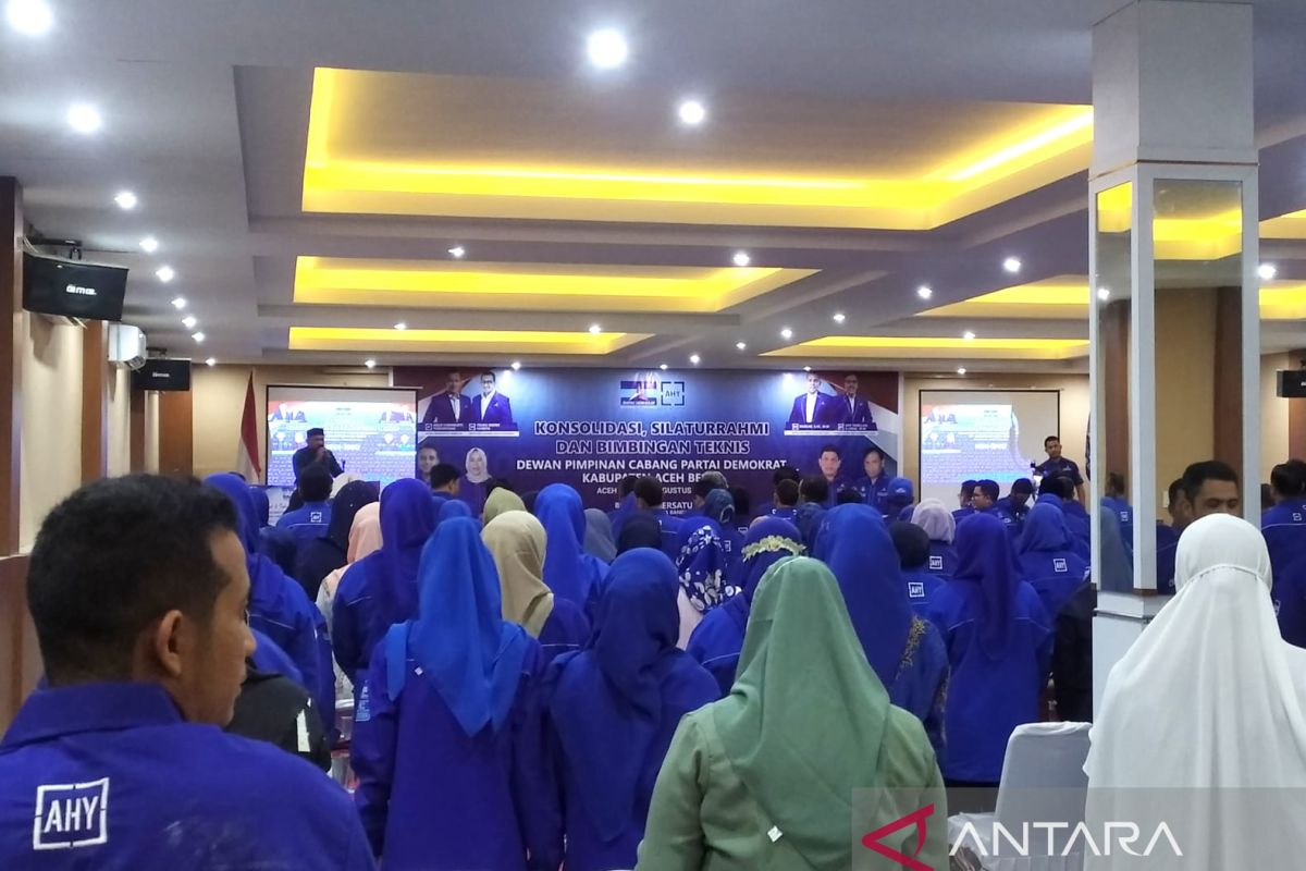 Demokrat Aceh Besar perkuat konsolidasi menangkan Pemilu 2024