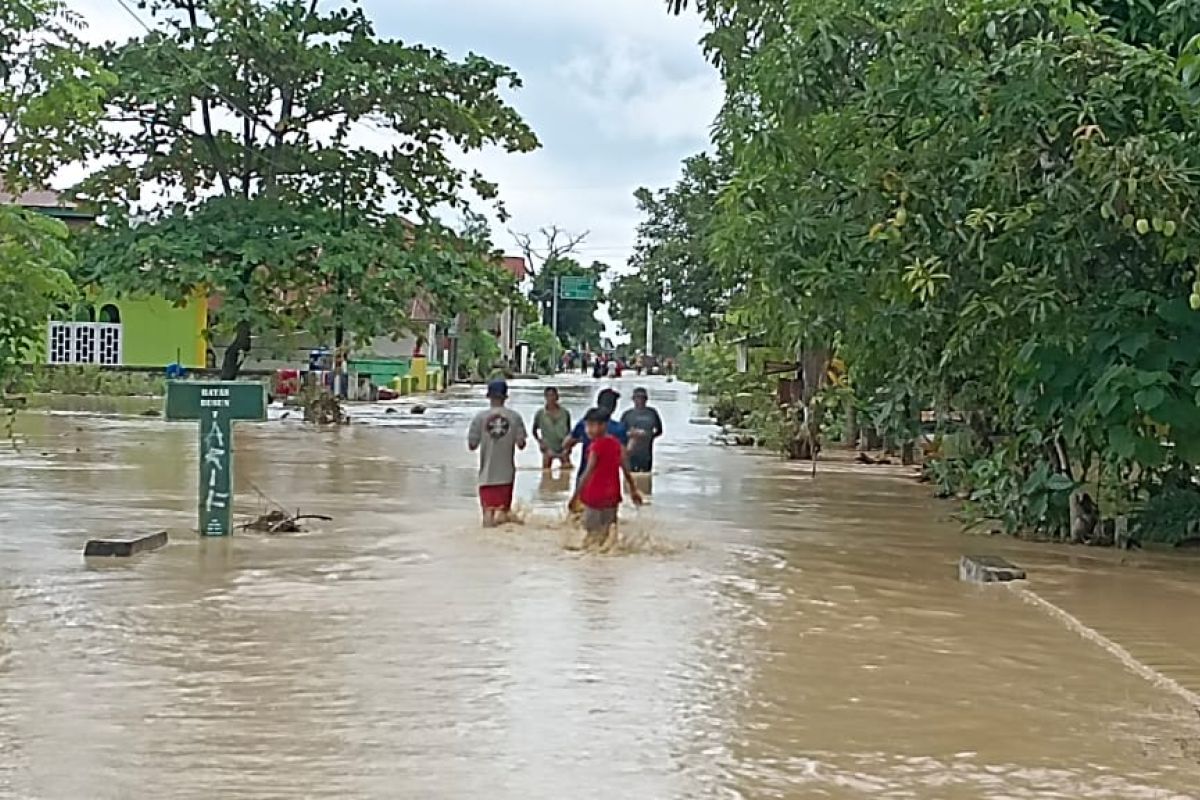 Desa Torue Parigi Moutong Sulteng kembali dilanda banjir susulan