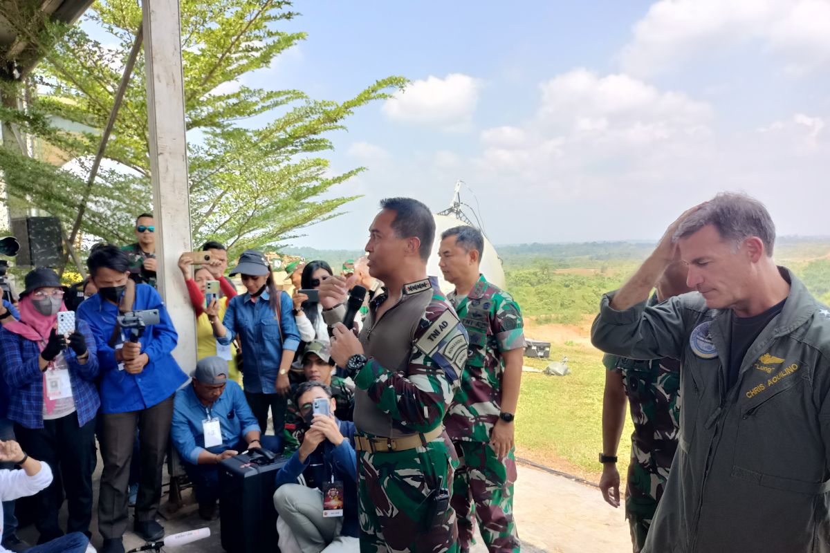 Latihan tempur Super Garuda Shield 2022 di Baturaja resmi ditutup