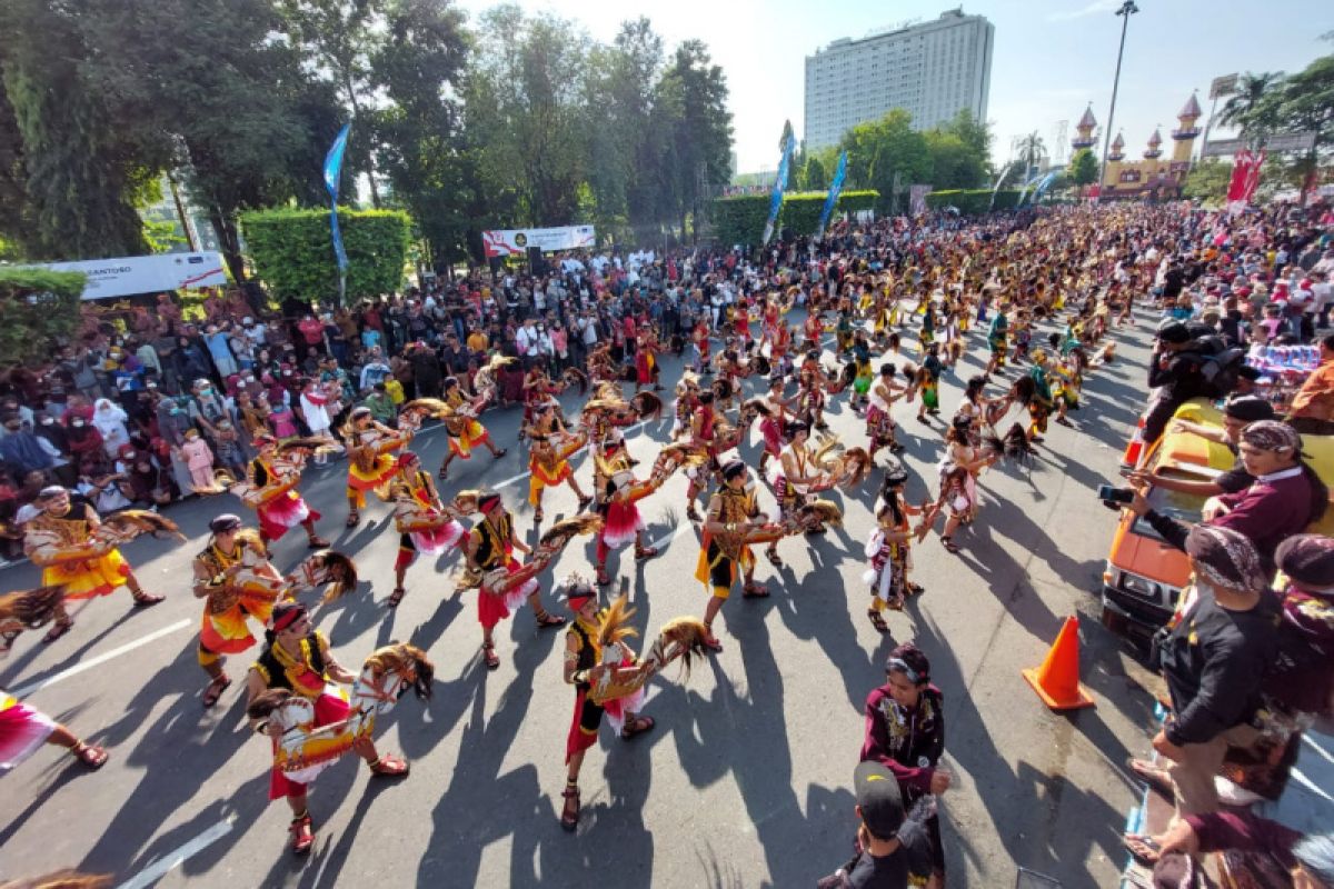 Gamelan Kolosal meriahkan Hari Jadi ke-72 Provinsi Jawa Tengah