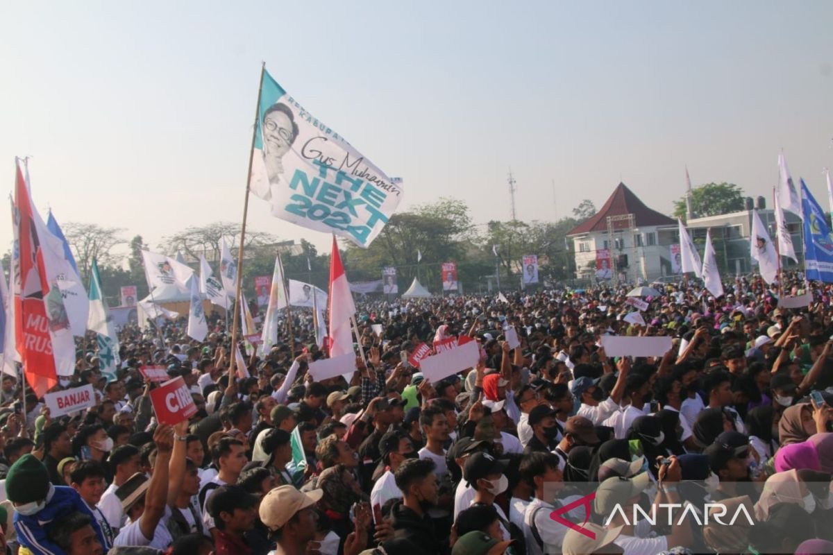 Ribuan relawan hadiri Gus Muhaimin Fest di Bandung