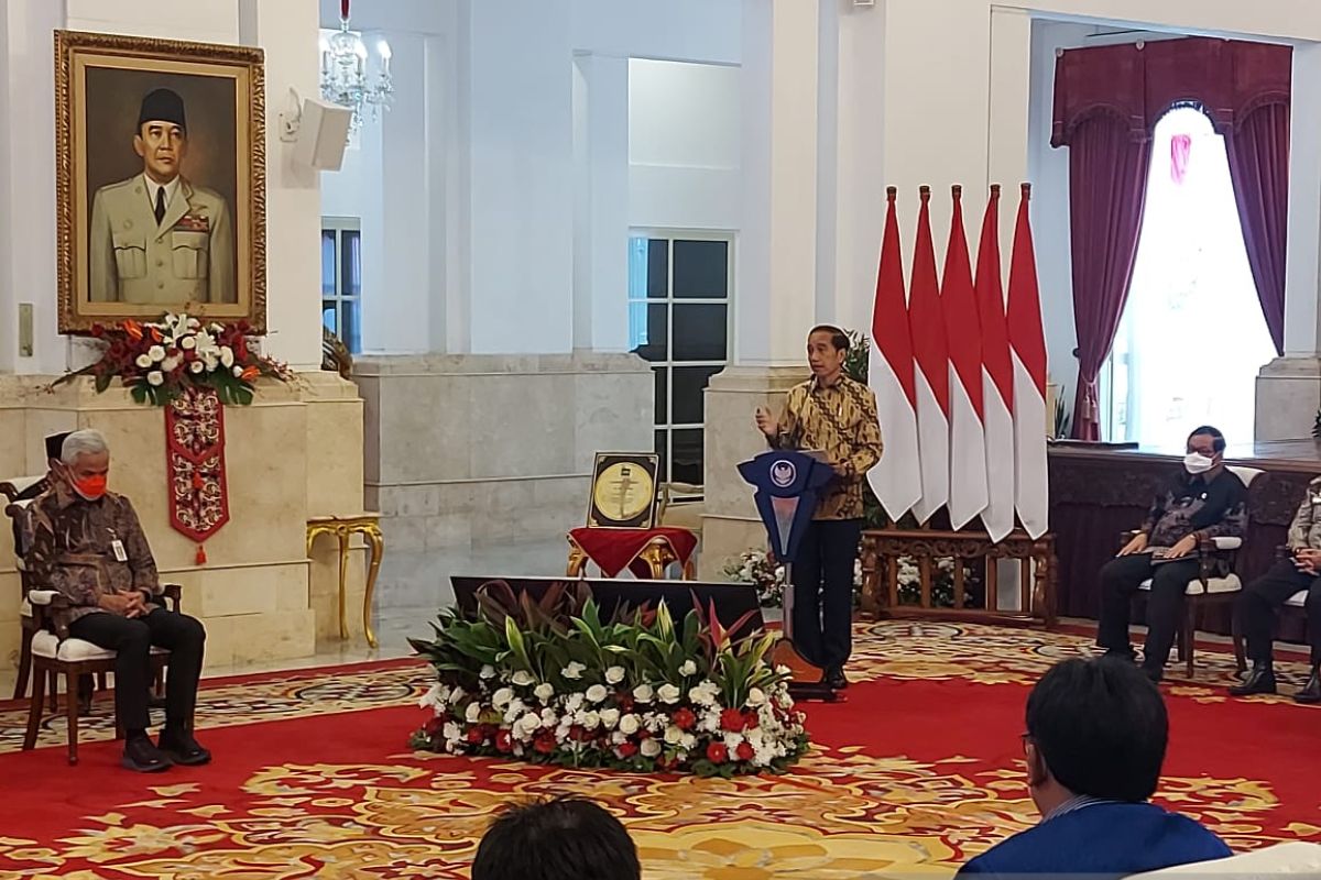 High level of rice stock proves RI's food system resilience: Jokowi