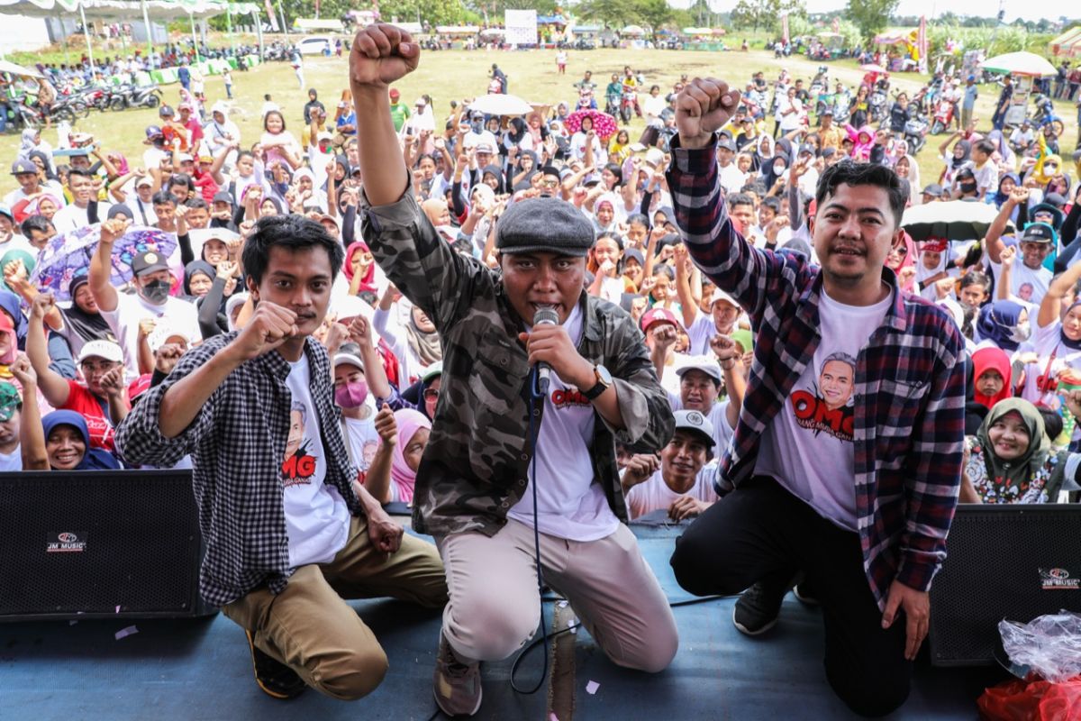 Festival Tani,  ribuan anak muda gabung relawan OMG dukung Ganjar Pranowo