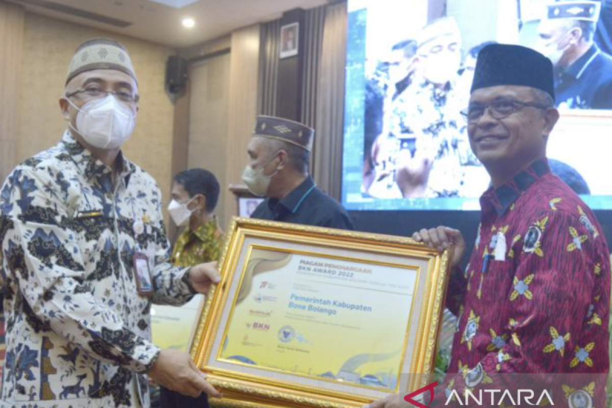 Pemkab Bone Bolango raih BKN Award 2022