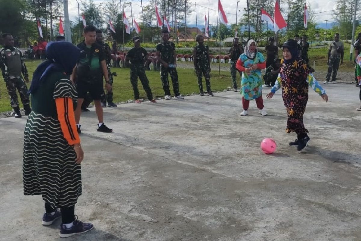 Persit Kodim 1715/Yahukimo gelar berbagai lomba sambut HUT ke-77 RI