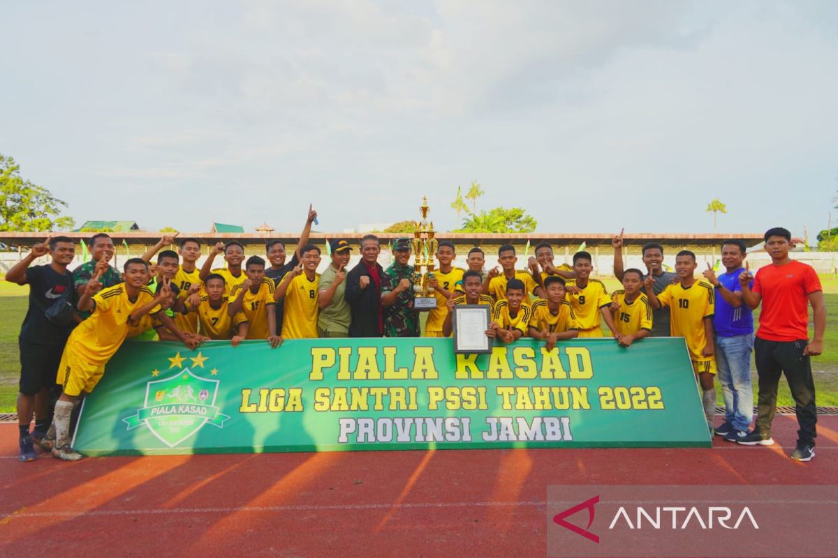 Kesebelasan Ponpes Nurul Jalal wakili Jambi ke Piala Kasad 2022