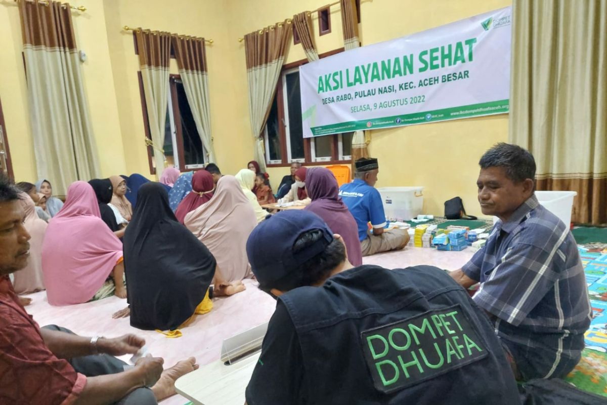 Warga Desa Rabo Pulo Aceh antusias ikuti Aksi Layanan Sehat Dompet Dhuafa
