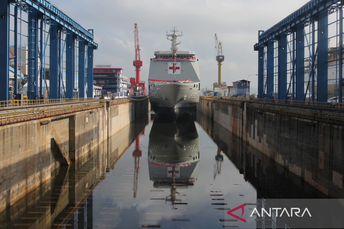 Indonesian Navy launches hospital ship