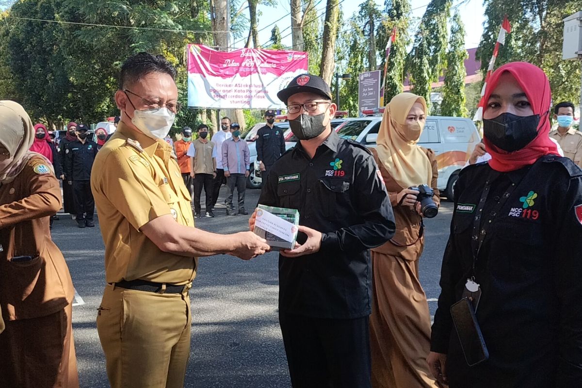 Pemerintah Kota Pontianak luncurkan layanan link gawat darurat 119