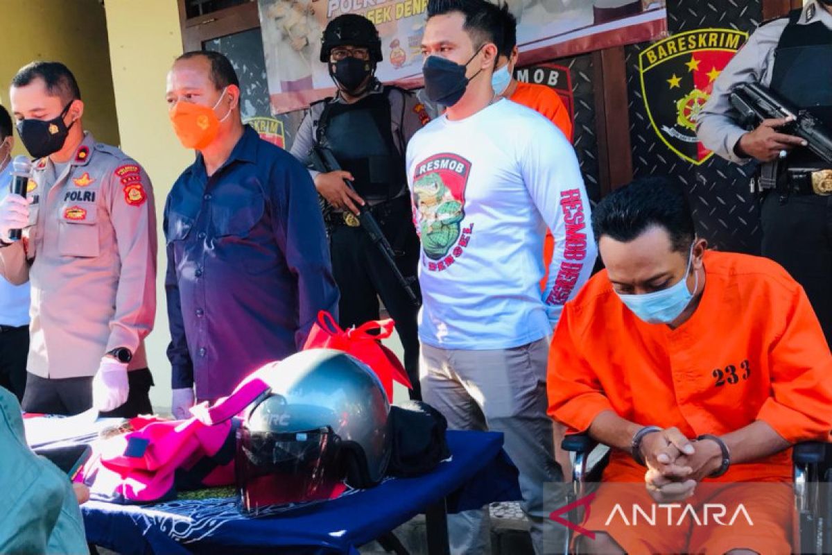Polisi tangkap penjambret spesialis WNA di Sanur-Bali