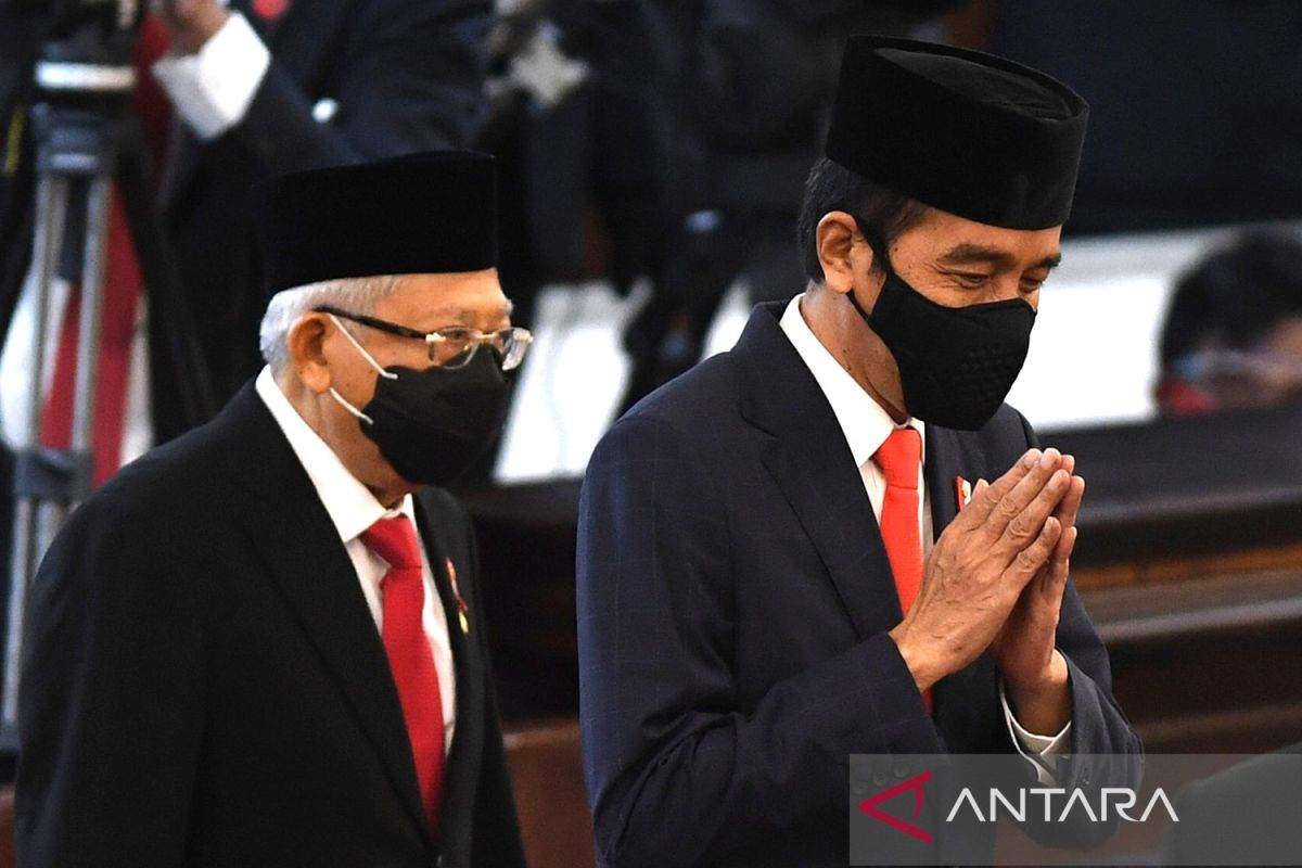 Wapres Ma'ruf: Saya disuruh belok sama Pak Jokowi