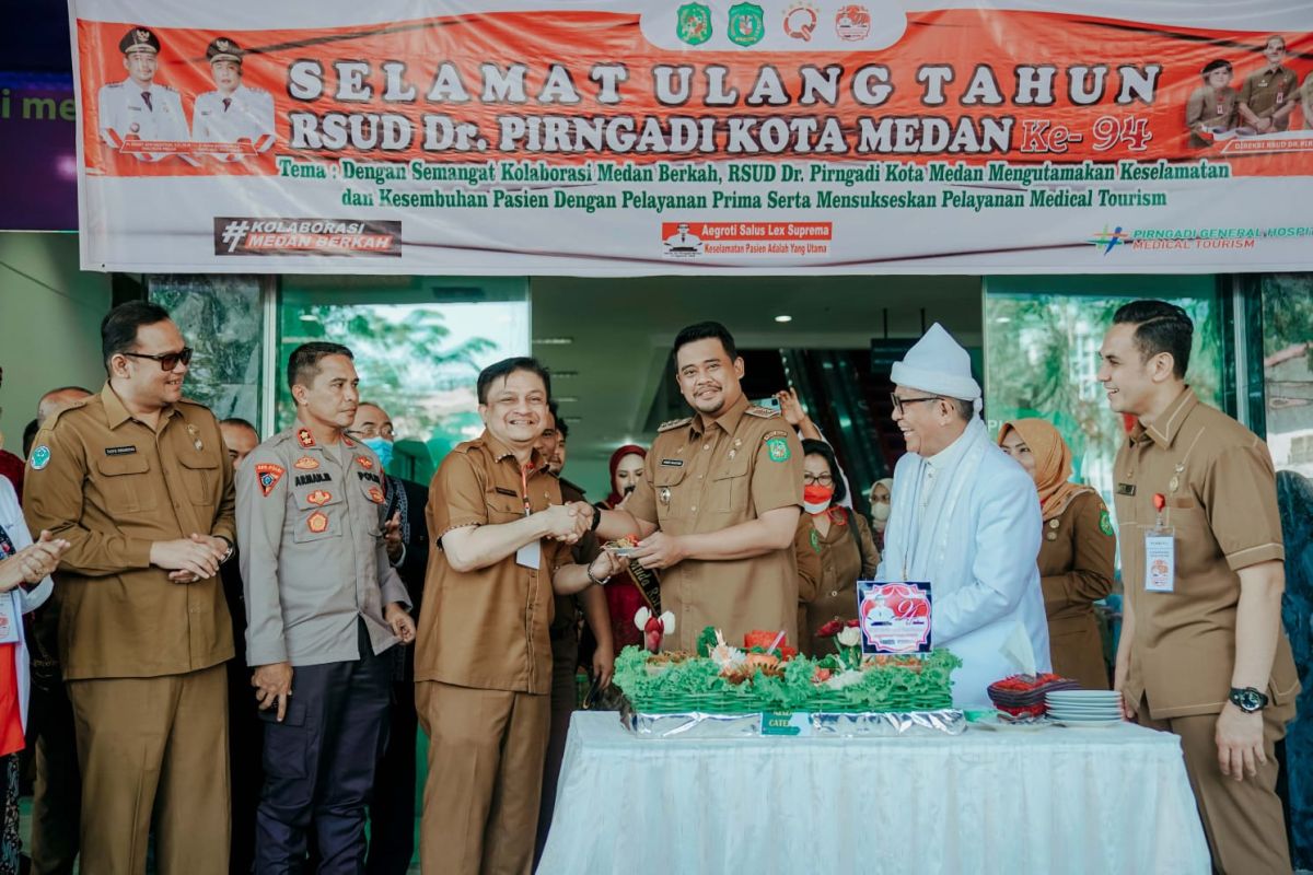 Wali Kota Medan ingatkan nakes RSUD dr Pirngadi agar beri pelayan terbaik