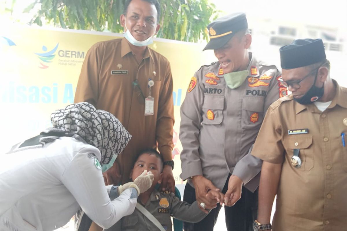 21.417 anak di Aceh Timur sudah disuntik vaksin campak