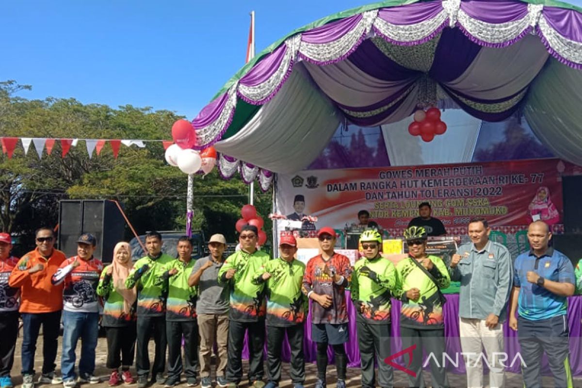 Kemenag Bengkulu luncurkan Komunitas Sepeda Sehat di Mukomuko