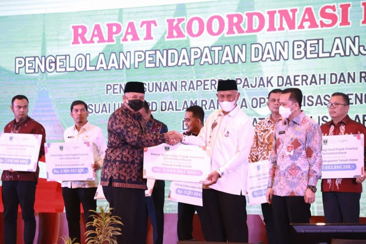 Kota Solok terima dana bagi hasil dari Pemprov Sumbar triwulan II 2022 sekitar Rp3,8 miliar