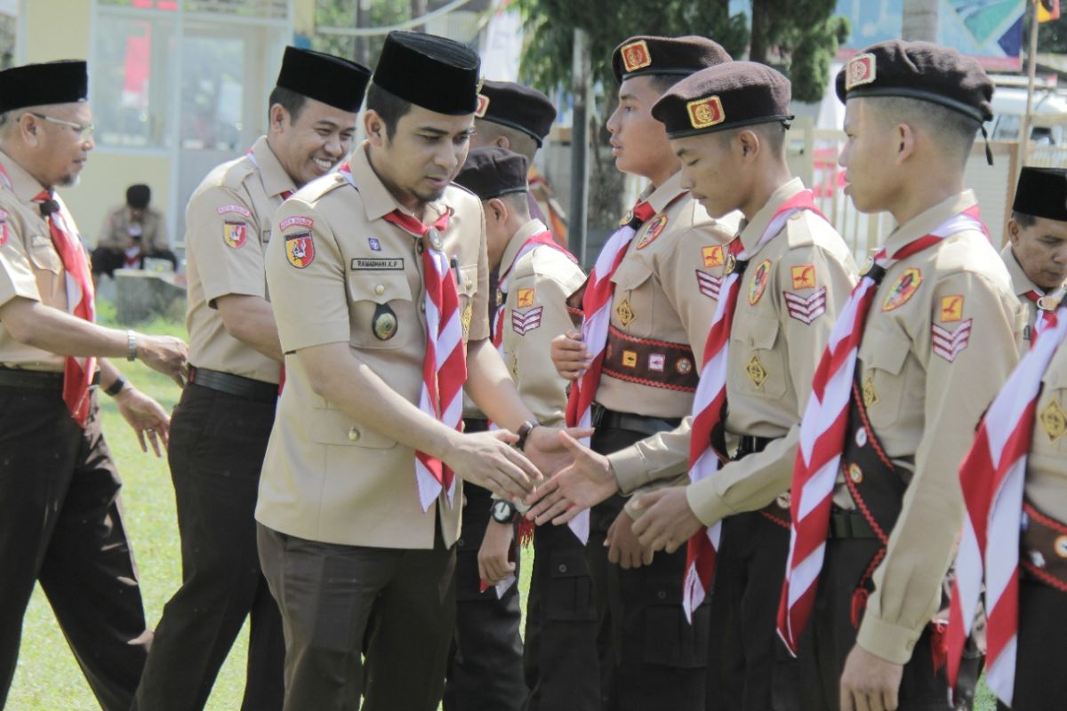 Wawako harapkan kontingen Kwarcab Pramuka Kota Solok jadi duta daerah Jamnas XI di Cibubur