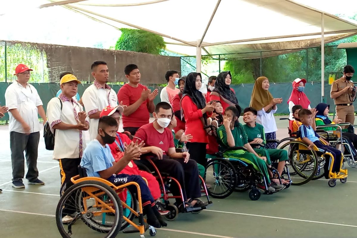 Pemkab Tangerang gelar lomba boccia untuk meriahkan perayaan HUT RI