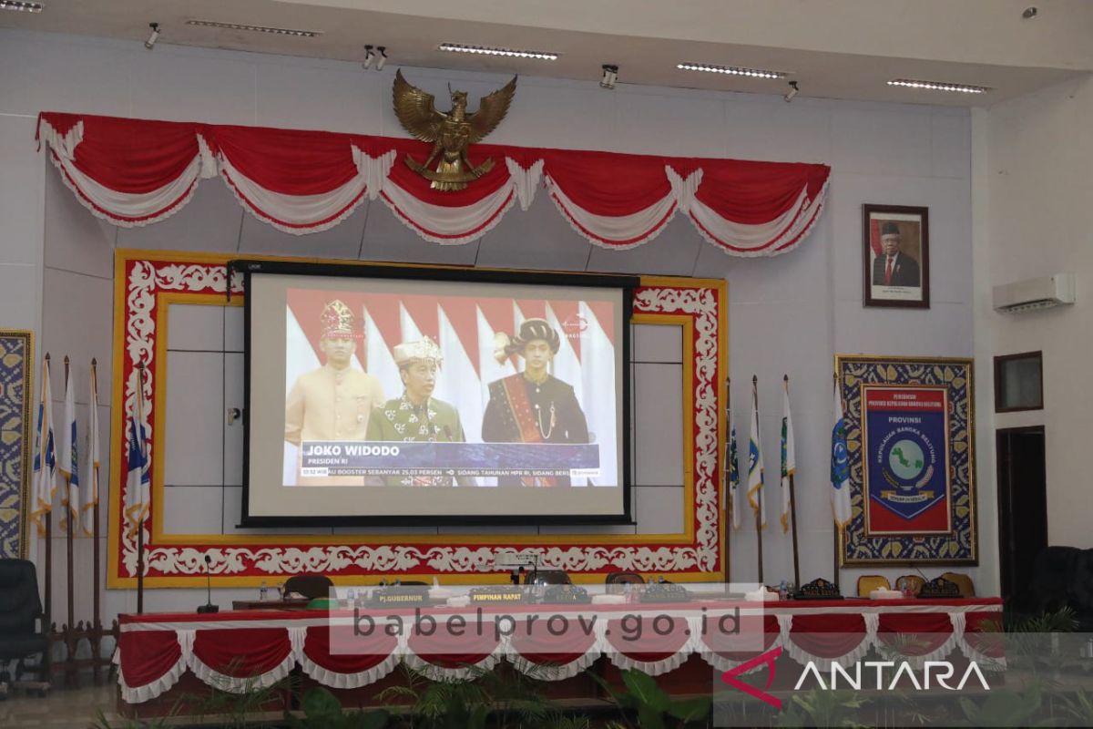 Masyarakat bangga Presiden kenakan pakaian adat Bangka Belitung