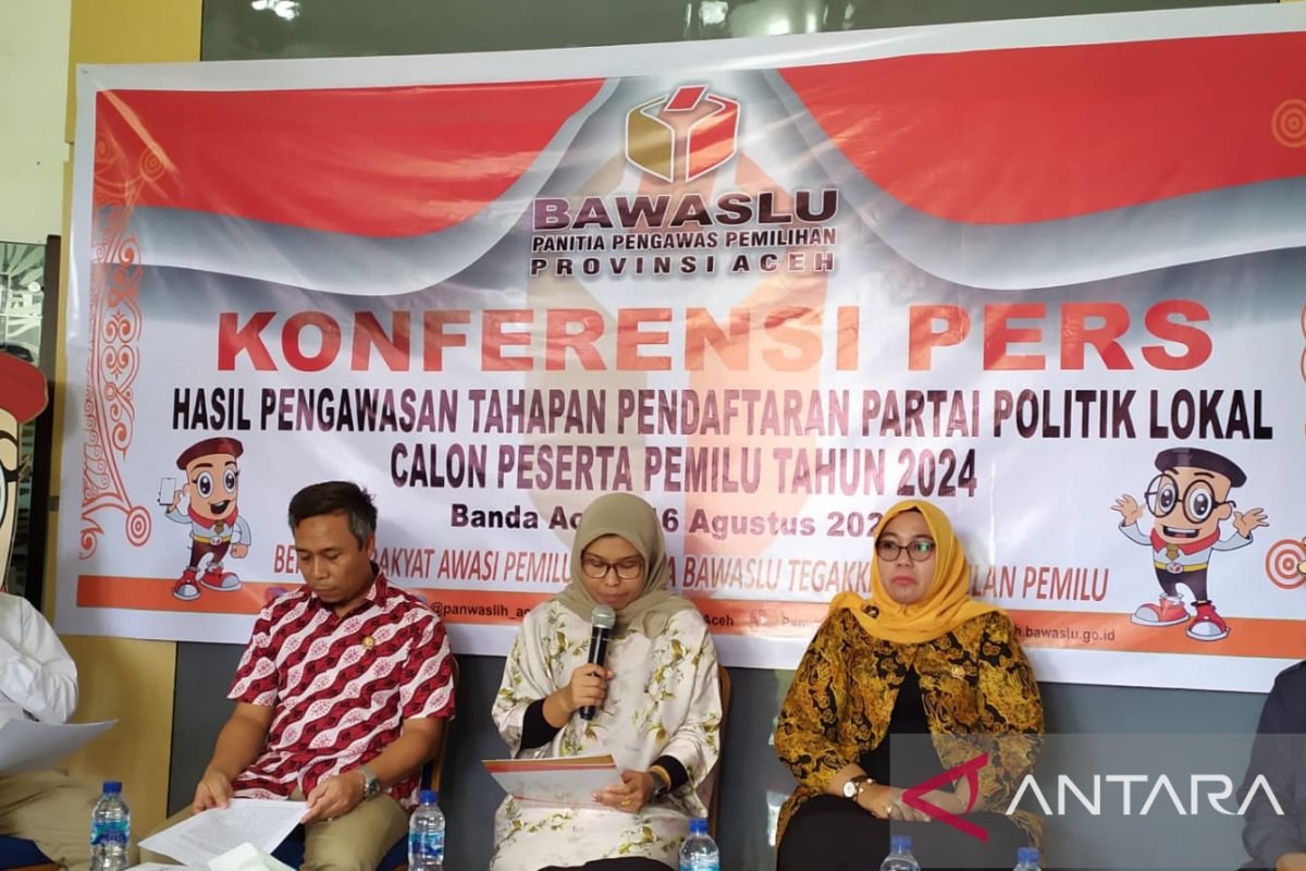 11 staf panwaslih di Aceh dicatut partai politik