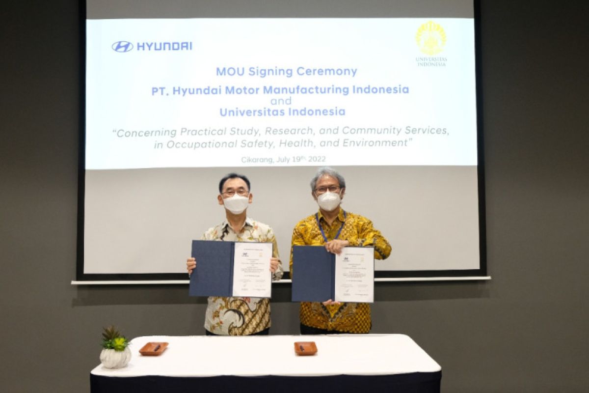 FKM UI dan Hyundai Motor kerja sama tingkatkan kualitas pendidikan K3