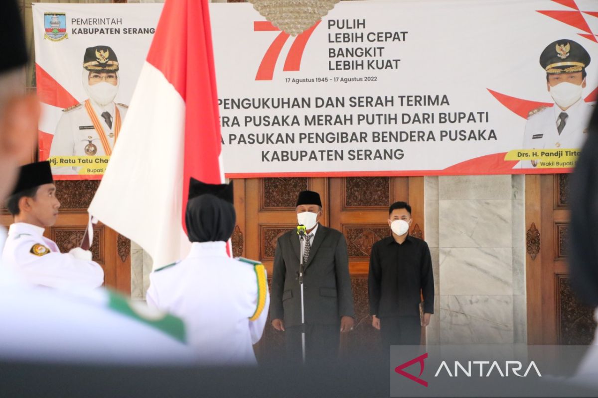 Paskibraka Kabupaten Serang Diminta Tetap Tanamkan Jiwa Patriotisme