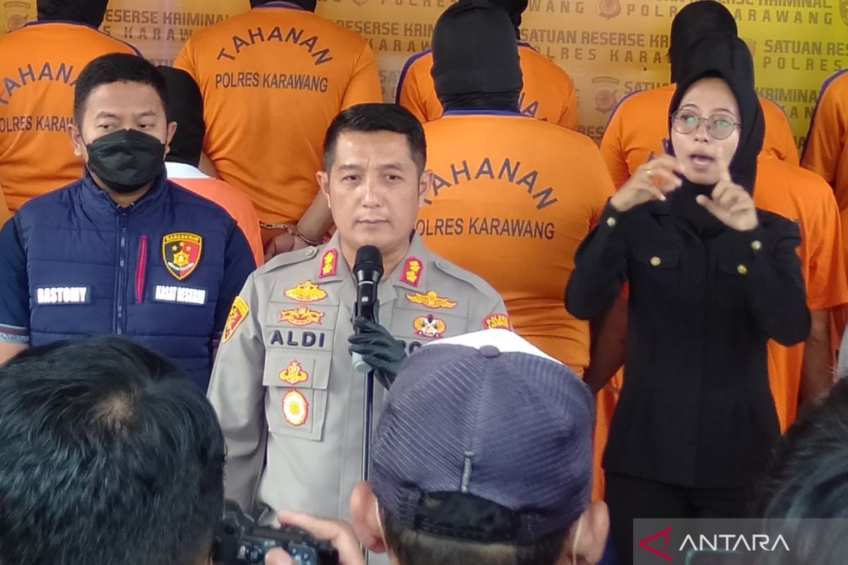 Kapolres Karawang enggan komentari penangkapan Kasatnarkoba