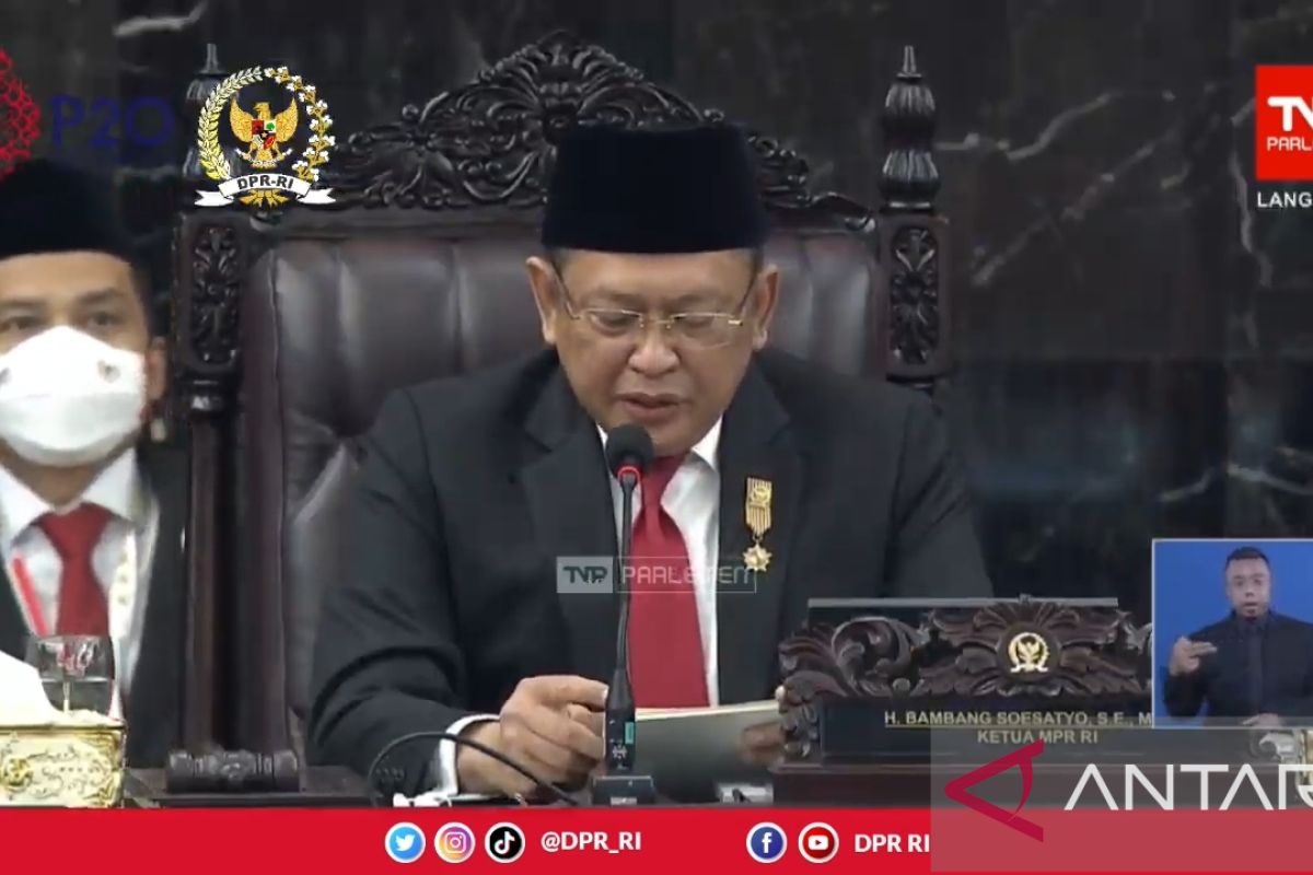 Ketua MPR: Banyak tantangan menuju Indonesia Emas 2045