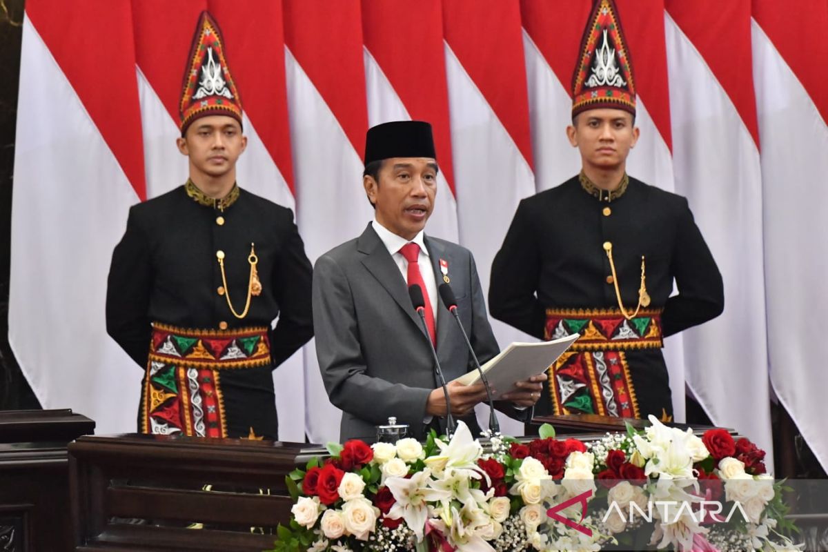 Ini Pidato lengkap Presiden Jokowi atas RUU APBN 2023