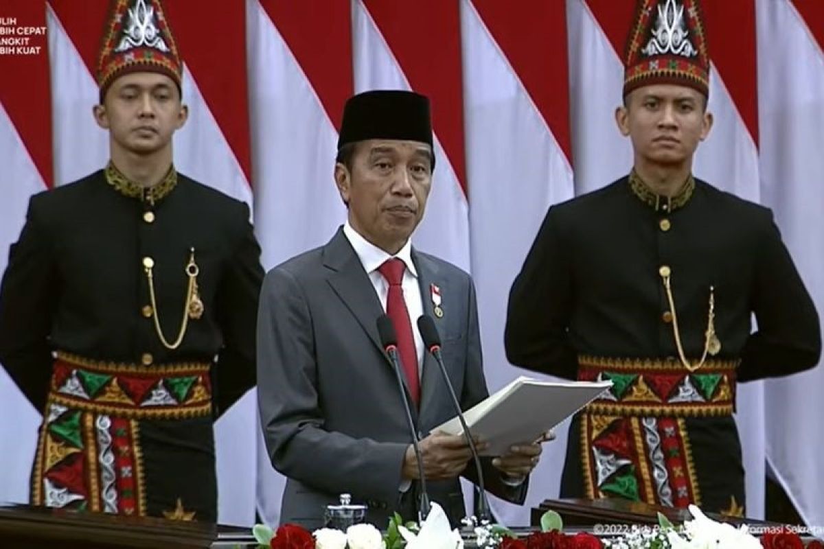Presiden Jokowi: Belanja negara RAPBN 2023 sebesar Rp3.041,7 triliun