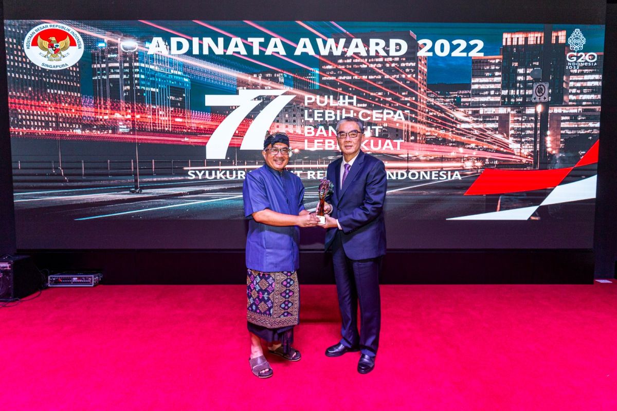Singapore International Foundation raih Adinata Award 2022