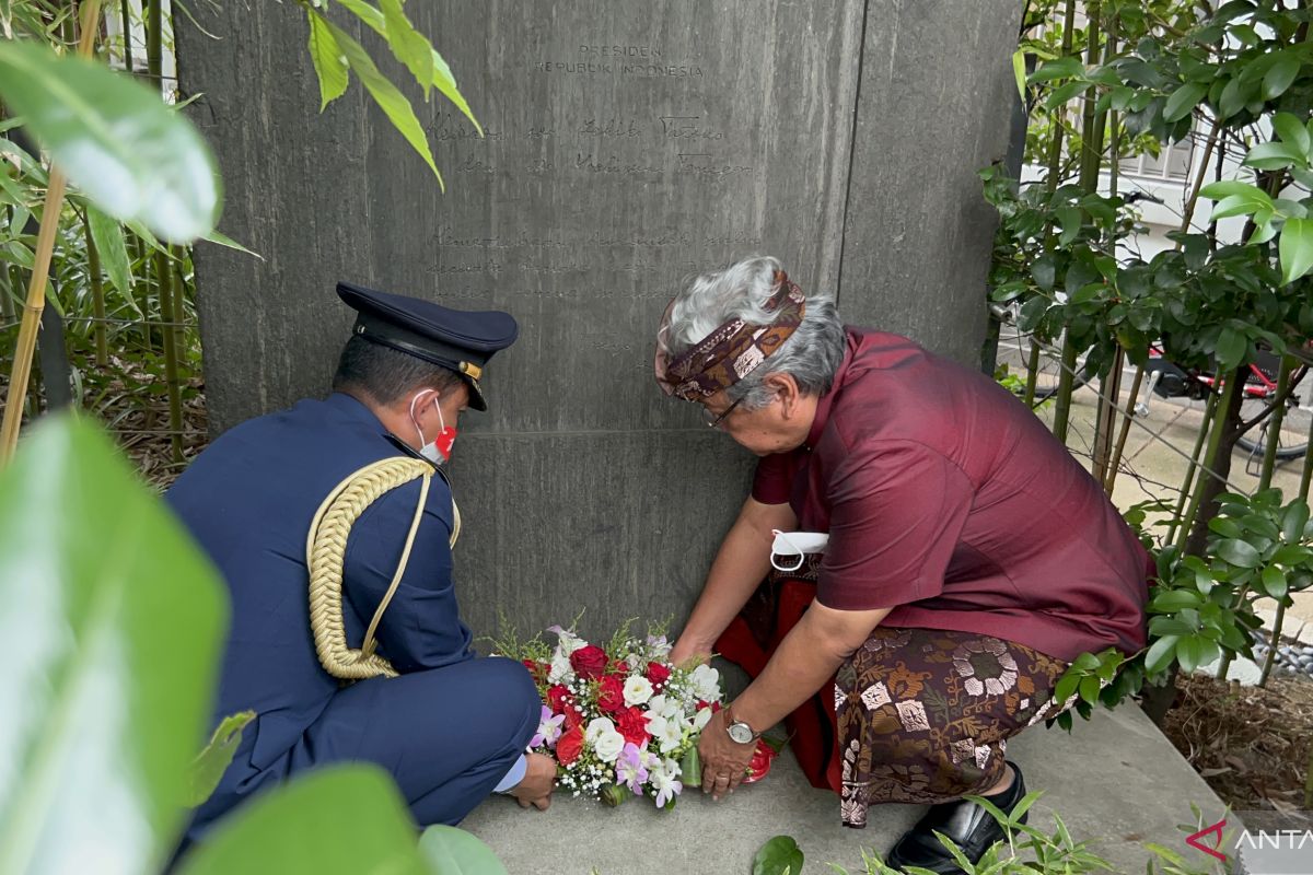 Dubes kunjungi Monumen Soekarno suarakan kemerdekaan setiap bangsa