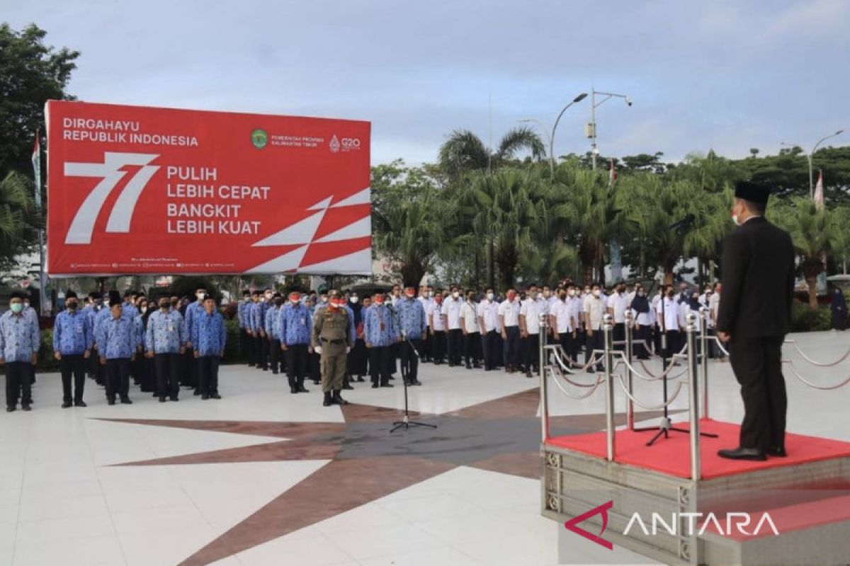 HUT Ke-77 RI Momentum ASN Tingkatkan Kinerja - ANTARA News Kalimantan Timur