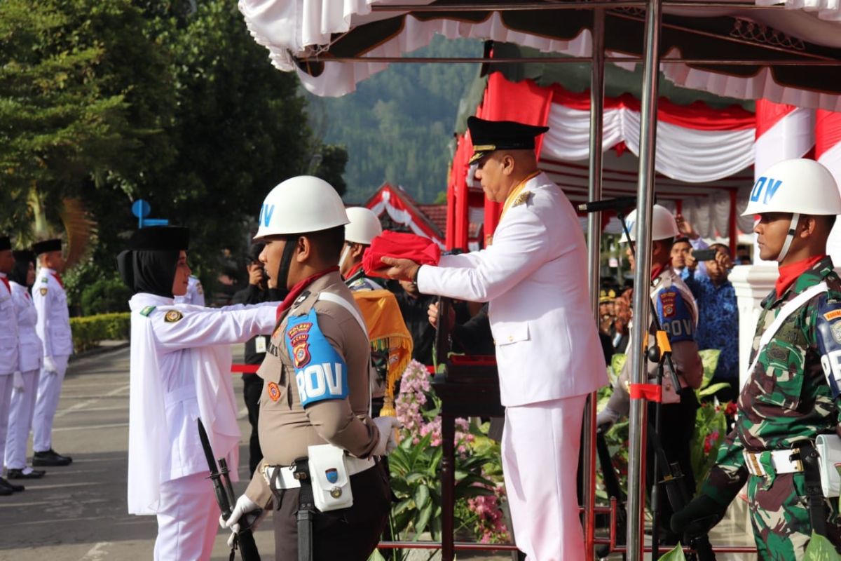 Peringatan HUT ke-77 RI di Aceh Tengah berlangsung semarak