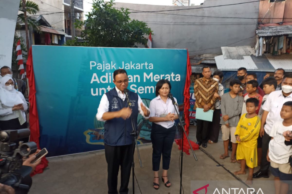 Anies: 85 persen bangunan bebas PBB berkat Pergub 23/2022