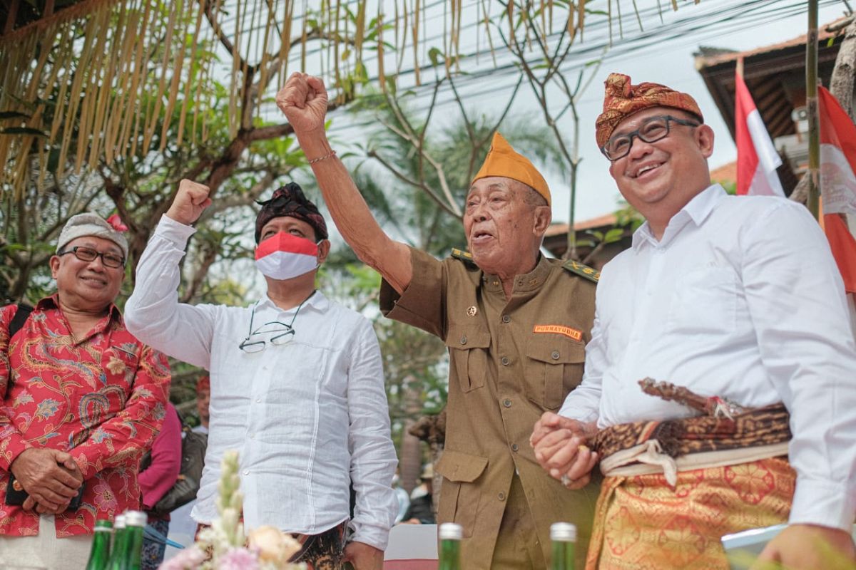 Veteran pejuang jadi tamu kehormatan HUT ke-77 RI di Ubud